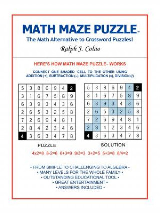 Kniha Math Maze Puzzle Ralph J. Colao