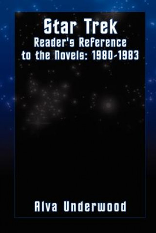 Carte Star Trek Reader's Reference to the Novels Alva Underwood