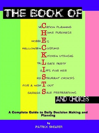 Carte Book of Checklists and Choices Patrick Shearer