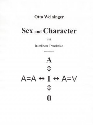 Kniha Sex and Character Otto Weininger