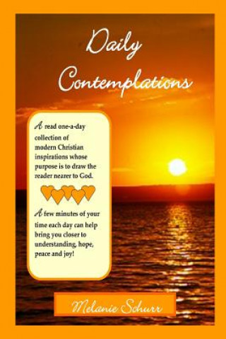 Knjiga Daily Contemplations Melanie Schurr