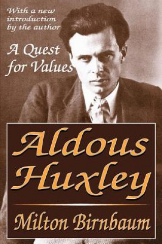 Kniha Aldous Huxley Milton Birnbaum