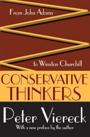 Libro Conservative Thinkers Peter Viereck