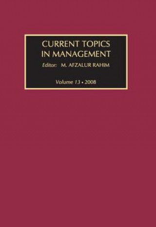 Buch Current Topics in Management M. Afzalur Rahim