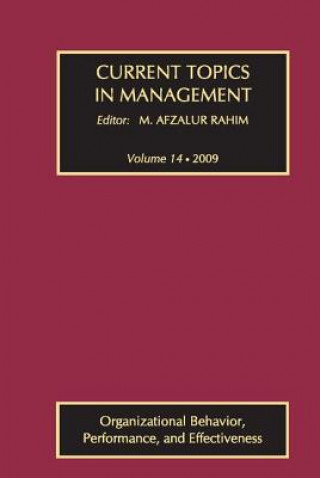 Buch Current Topics in Management M. Afzalur Rahim