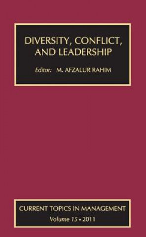 Kniha Diversity, Conflict, and Leadership M. Afzalur Rahim
