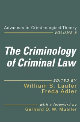 Buch Criminology of Criminal Law William S. Laufer