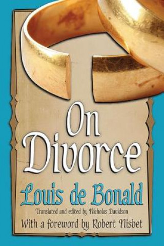 Livre On Divorce Louis De Bonald