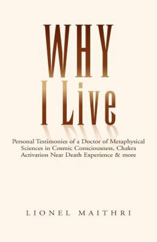 Libro Why I Live Lionel Maithri