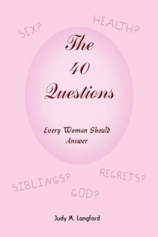 Kniha 40 Questions Every Woman Should Answer Judy M Langford