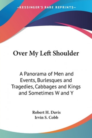 Kniha Over My Left Shoulder Robert H. Davis