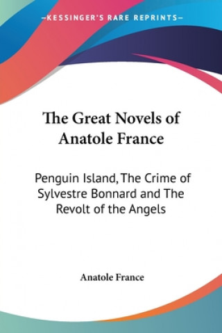 Knjiga Great Novels of Anatole France Anatole France