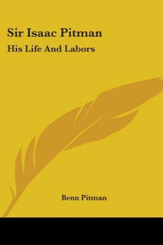 Libro Sir Isaac Pitman Benn Pitman