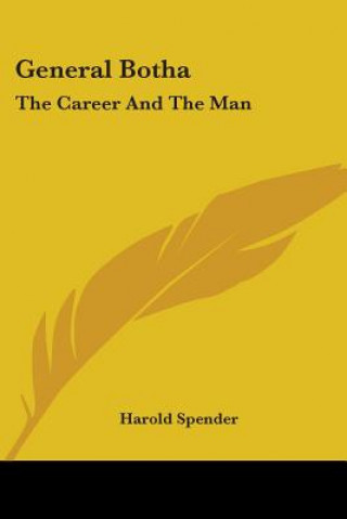 Book General Botha Harold Spender