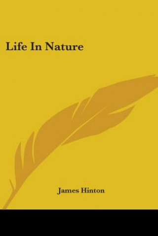 Kniha Life In Nature James Hinton