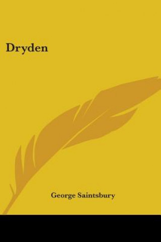 Carte Dryden George Saintsbury