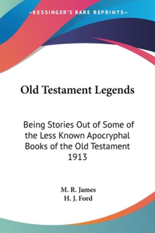 Carte Old Testament Legends M R James