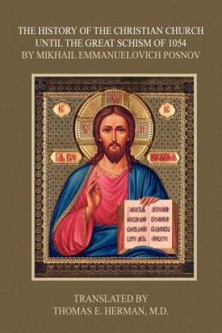 Kniha History of the Christian Church Until the Great Schism of 1054 Mikhail Emmanuelovich Posnov