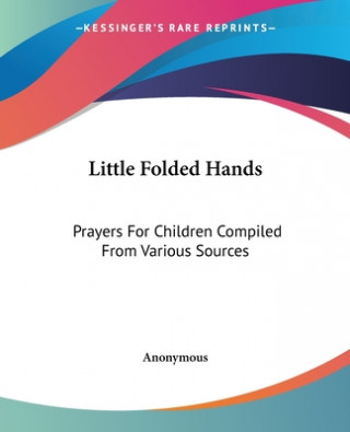 Libro Little Folded Hands Anonymous