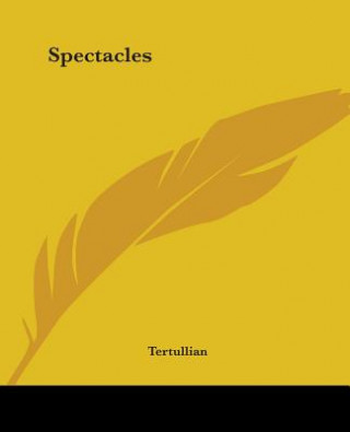 Carte Spectacles Tertullian