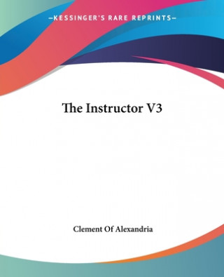 Book Instructor V3 Clement Of Alexandria