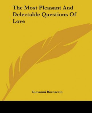 Livro Most Pleasant And Delectable Questions Of Love Giovanni Boccaccio