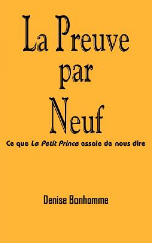 Boek Preuve Par Neuf Denise Bonhomme