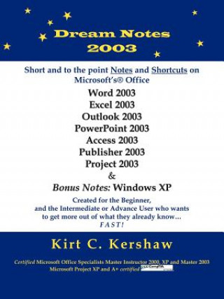 Buch Dream Notes 2003 Kirt C Kershaw