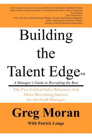 Livre Building the Talent Edge Greg Moran