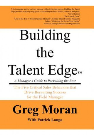 Livre Building the Talent Edge Greg Moran