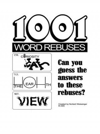 Kniha 1001 Word Rebuses Norbert Weissinger