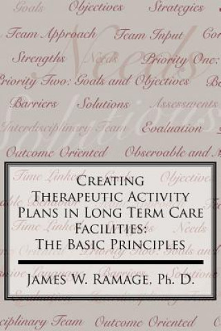 Carte Creating Therapeutic Activity Plans in Long Term Care Facilities James W. Ramage Ph. D.