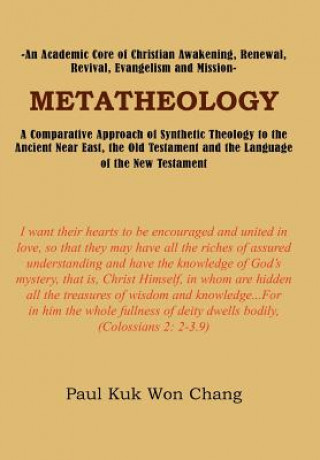 Livre Metatheology Paul Kuk Won Chang