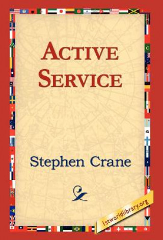 Kniha Active Service Stephen Crane