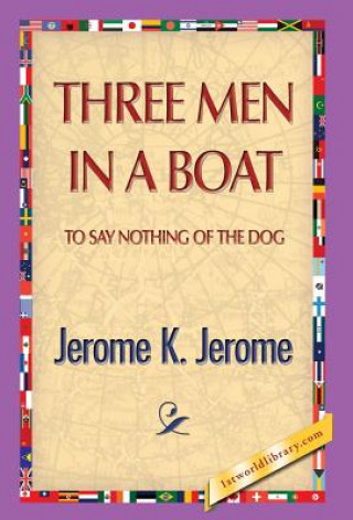 Kniha Three Men in a Boat Jerome Klapka Jerome