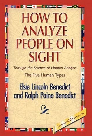 Carte How to Analyze People on Sight Ralph Paine Benedict
