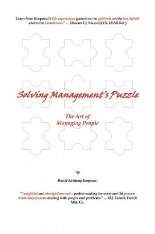 Knjiga Solving Management's Puzzle David Korponai