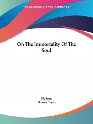 Carte On The Immortality Of The Soul Plotinus