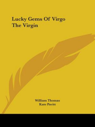 Kniha Lucky Gems Of Virgo The Virgin Kate Pavitt