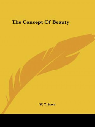 Könyv The Concept Of Beauty W. T. Stace