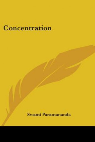 Book Concentration Swami Paramananda