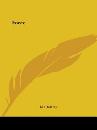 Kniha Force Leo Tolstoy