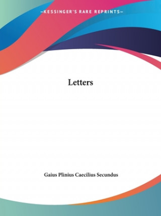 Buch Letters Gaius Plinius Caecilius Secundus