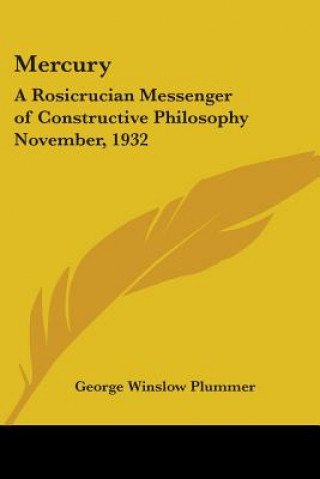 Boek Mercury George Winslow Plummer