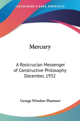 Boek Mercury George Winslow Plummer