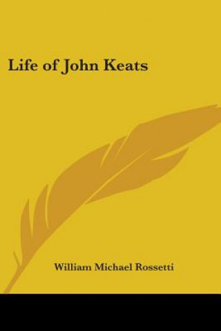 Carte Life Of John Keats William Michael Rossetti