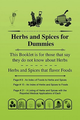 Carte Herbs and Spices for Dummies Alton J Bradley