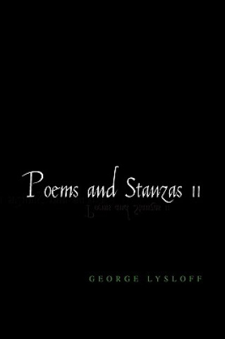 Książka Poems and Stanzas II George Lysloff