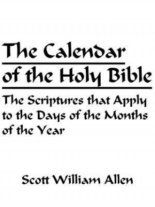 Książka Calendar of the Holy Bible Scott William Allen