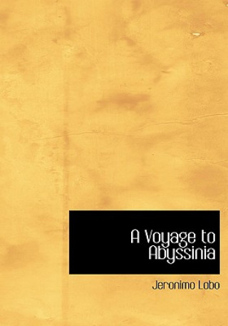 Książka Voyage to Abyssinia Jeronimo Lobo